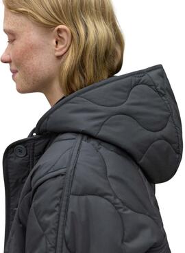 Parka Ecoalf Lezna Schwarz für Frauen