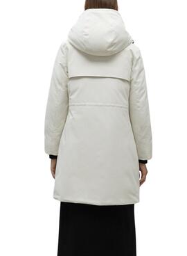 Parka Ecoalf Glamour Weiß für Frauen