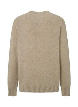 Pullover Pepe Jeans Cred Beige für männer