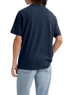 T-Shirt Levis Graphic Mini Marineblau für Männer