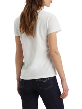 T-Shirt Levis The Perfect Tee Floral Weiß für Frauen