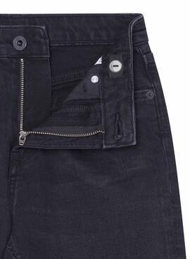 Wachs-Hosen Pepe Jeans Relaxed Schwarz für Jungen