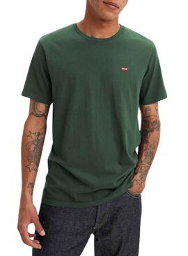 T-shirt Levis Basic Grün für Männer