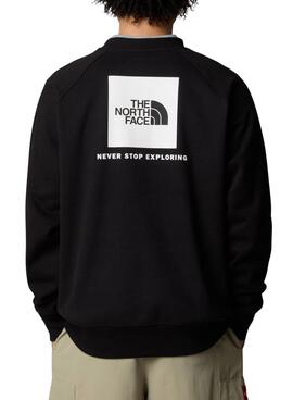 Sweatshirt The North Face Ranglan Schwarz für Männer