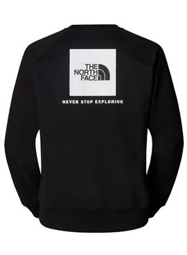 Sweatshirt The North Face Ranglan Schwarz für Männer