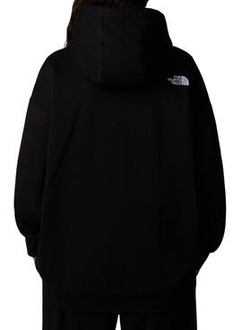 Sweatshirt The North Face Essential Oversize Schwarz für Frauen