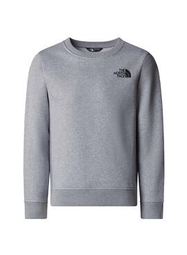 Sweatshirt The North Face Redbox Regular Crew Grau für Männer