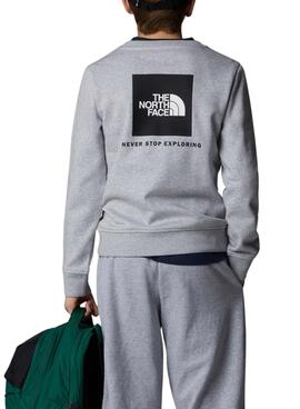 Sweatshirt The North Face Redbox Regular Crew Grau für Männer