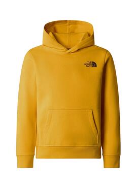 Sweatshirt The North Face Teen Box Orange für Jungen