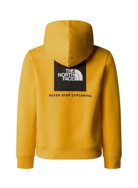 Sweatshirt The North Face Teen Box Orange für Jungen