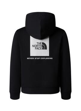 Sweatshirt The North Face Teen Box Schwarz für Jungen