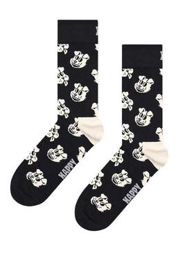 Socken Happy Socks Pets Schwarz und Weiß für Frauen und Männer