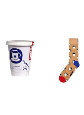 Socken Happy Socks Coffee Camel für Frauen und Männer