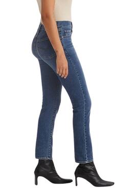 Jeans Levis 724 Blau für Frauen