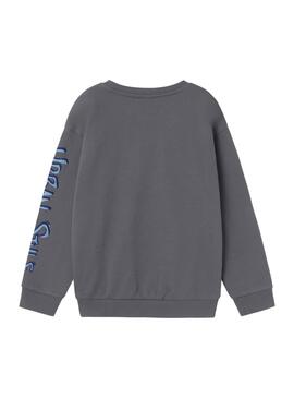 Sweatshirt Name It Sorben Grau für Jungen