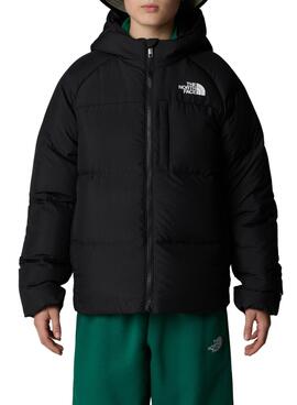 Steppjacke The North Face Down Hooded Schwarz Jungen