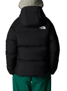 Steppjacke The North Face Down Hooded Schwarz Jungen