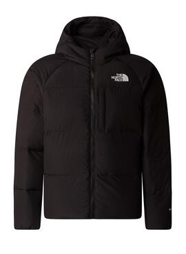 Steppjacke The North Face Down Hooded Schwarz Jungen