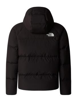 Steppjacke The North Face Down Hooded Schwarz Jungen