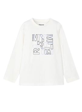 T-Shirt Mayoral Basic Logo Block für Jungen