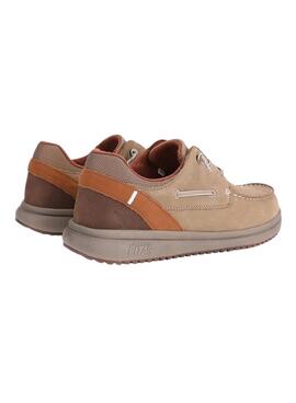 Bootsschuhe Walkin Pitas Java Beige für Männer