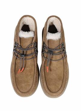 Stiefeletten Walkin Pitas Ontario Camel für Frauen