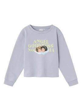 Sweatshirt Name It Frevo Lila für Mädchen