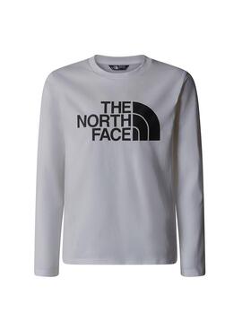 T-Shirt The North Face Teen Easy Weiß für Mädchen