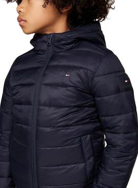 Ultraleichte Jacke Tommy Hilfiger Blau für Mädchen