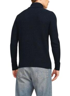 Pullover Jack and Jones Graig Rollkragen Marine für Männer