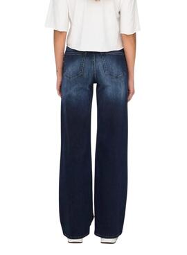 Jeans Only Madison Blush Wide Leg Dunkelblau für Frauen