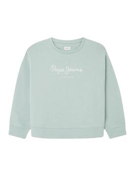 Pullover Pepe Jeans Winter Rose Blau für Mädchen