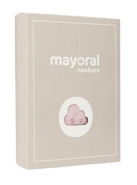 Set Mayoral Strickmütze Rosa für neugeborene