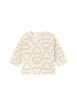 Set T-Shirts Mayoral Auto Beige für baby