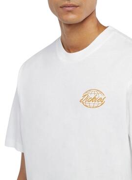 T-Shirt Dickies Globe Weiß für männer