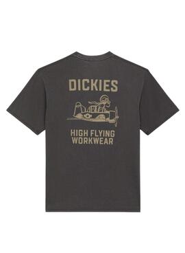 T-Shirt Dickies High Flying Schwarz für männer