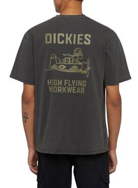 T-Shirt Dickies High Flying Schwarz für männer