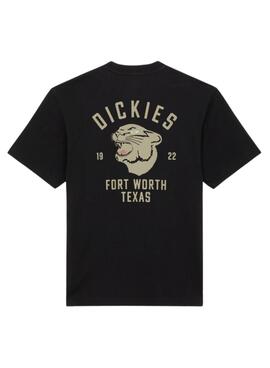 T-Shirt Dickies Panther Schwarz für männer