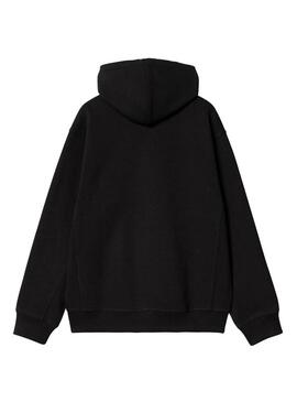 Sweatshirt Carhartt Mit Reißverschluss Schwarz für männer