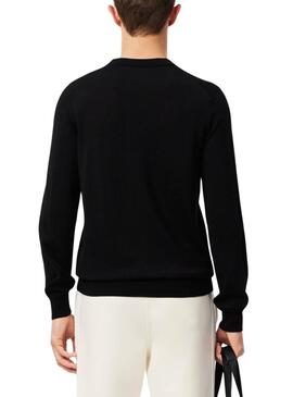 Pullover Lacoste Basic Schwarz für männer