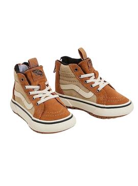 Sneaker Vans MTE SK8-Hi Zip Camel für baby