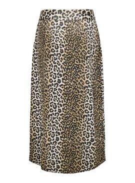 Rock Only Jane Beige Leopard für frauen