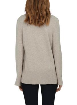 Pullover Only Fia Beige für frauen