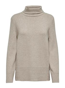 Pullover Only Fia Beige für frauen