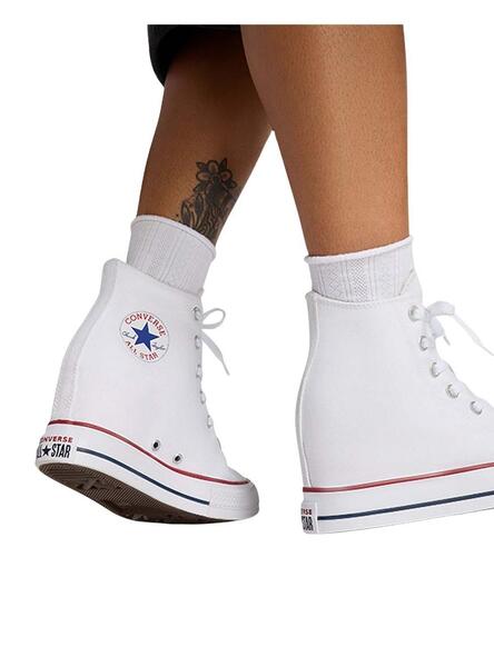 Converse chuck taylor all star lux mid wedge online