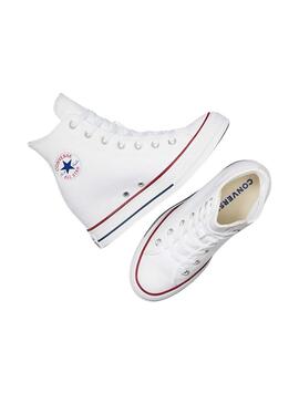 Sneakers Converse Chuck Taylor All Star Wedge Weiß für frauen