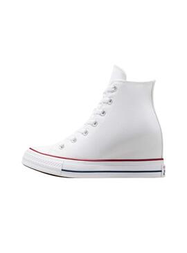 Sneakers Converse Chuck Taylor All Star Wedge Weiß für frauen