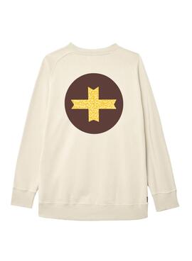 Sweatshirt Altonadock Kreuz Beige für Männer