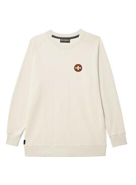 Sweatshirt Altonadock Kreuz Beige für Männer