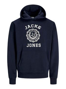 Kapuzensweatshirt Jack and Jones Victo Marine für Männer